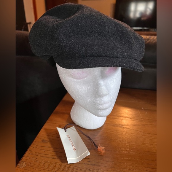 Stetson Ear Flap Wool Blend Hat Size 62 (XXL) Nwt - Picture 2 of 6